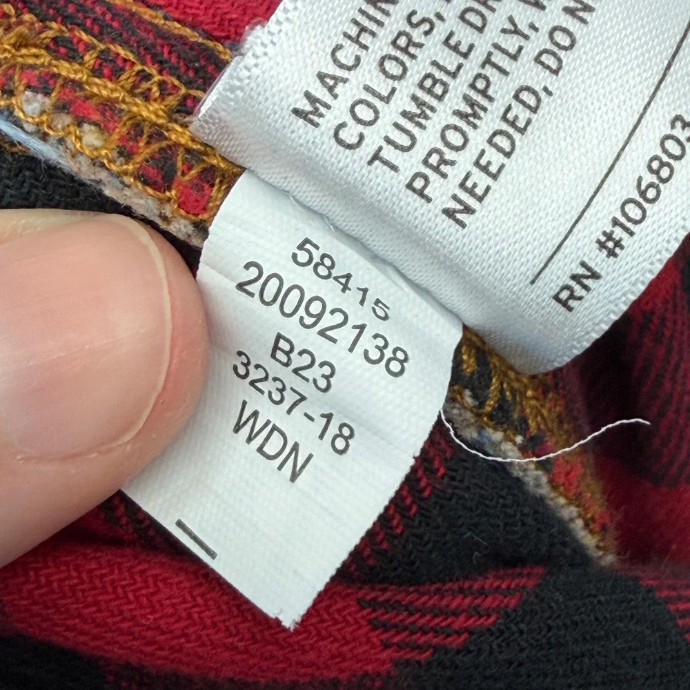 Duluth Trading‎ Ballroom Double Flex Flannel Lined Insulated Jeans Men's 34 x 32